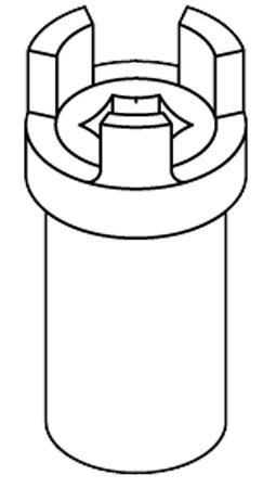 Chuck - 7/8 x 3-1/4" Hex